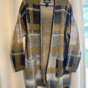 Olivers Gray and Black Cardigan Sweater